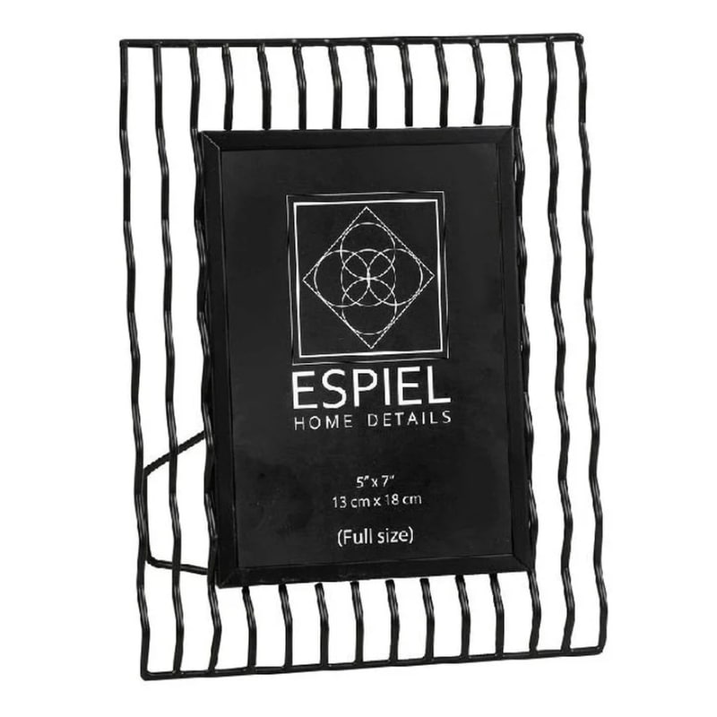 Κορνίζα Espiel Fam513 Μεταλλική 16.5x2x23 cm - Μαύρη