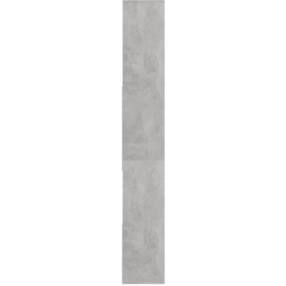Βιβλιοθήκη VidaXL από Μοριοσανίδα 67x24x161cm - Γκρι image 3