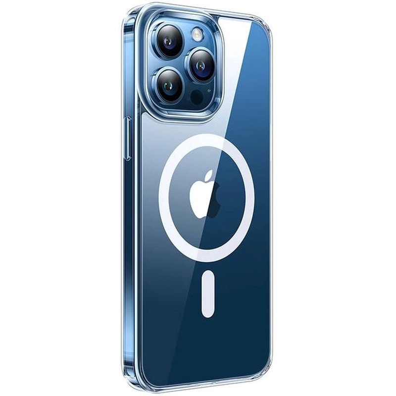 TORRAS Θήκη Apple iPhone 15 Pro - TORRAS Diamond Clear-Mag Case με MagSafe - Διάφανο