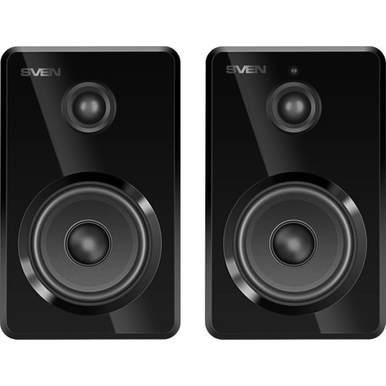 Ηχεία 2.0 Sven SPS-725 2x25 W - Μαύρα image 1