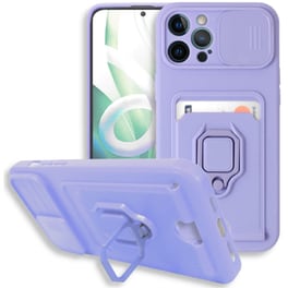 Θήκη Apple iPhone 12 Pro Max - Bodycell Multifunction - Μωβ