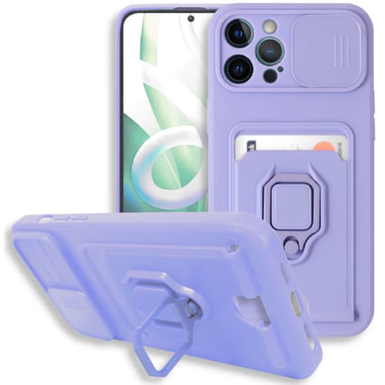 Θήκη Apple iPhone 12 Pro Max - Bodycell Multifunction - Μωβ image 0