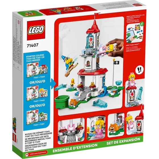 LEGO® Super Mario™ Cat Peach Suit and Frozen Tower Expansion Set (71407) image 3