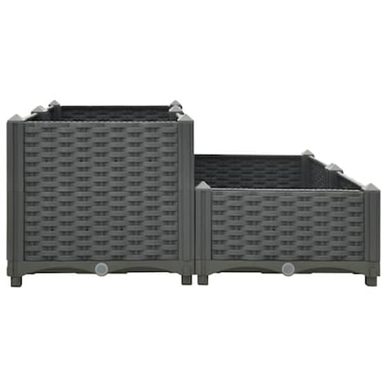 Vidaxl Ζαρντινιέρα 80 X 80 X 38 Εκ. Από Πολυπροπυλένιο image 4