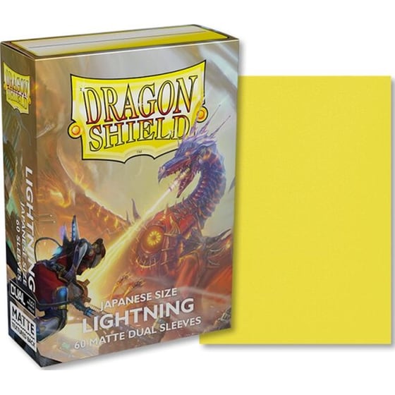 Dragon Shield Japanese Dual Matte Sleeves Lightning Ailia 60 Τμχ image 1