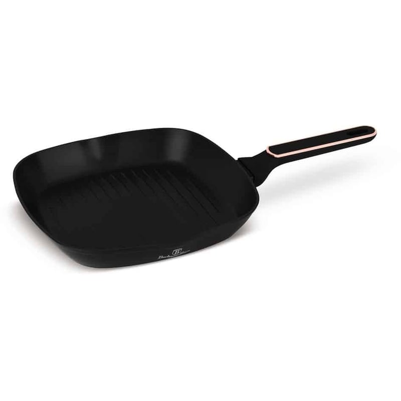 Αντικολλητική Γκριλιέρα BERLINGER HAUS Black Rose Collection BH-8354 28 cm Μαύρο