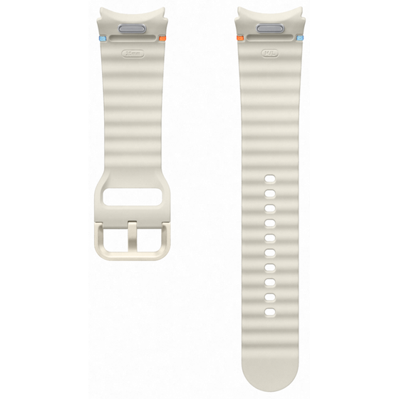 Λουράκι Samsung Sport M/L για Samsung Galaxy Watch7 40mm/44mm - Cream image 1