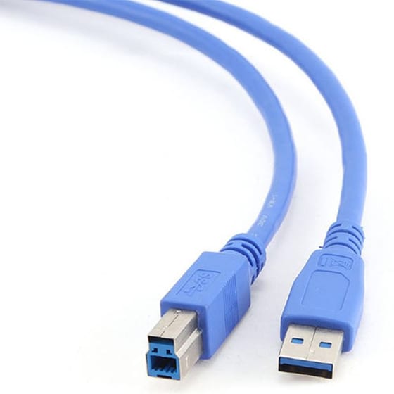 Καλώδιο δεδομένων Cablexpert USB-A Plug σε USB-B-Plug 3m image 0