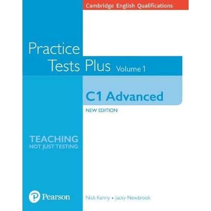 Cambridge English Qualifications- C1 Advanced Volume 1 Practice Tests Plus (no key)