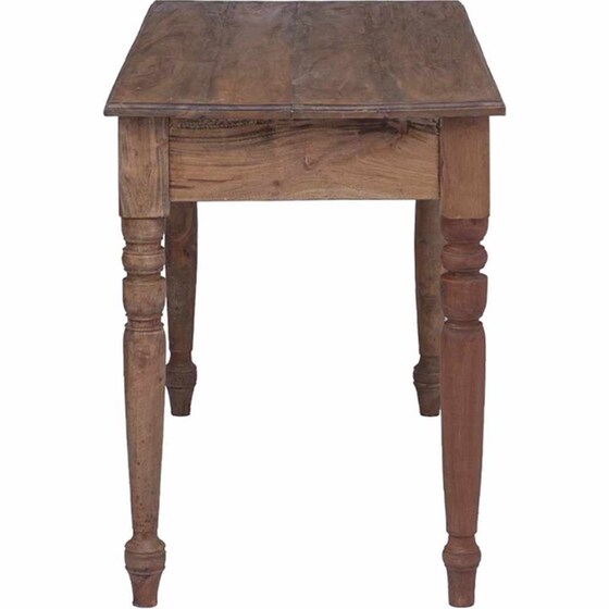 Γραφείο VidaXL με Συρτάρια από Μασίφ Μαόνι 117x57x75 cm image 3