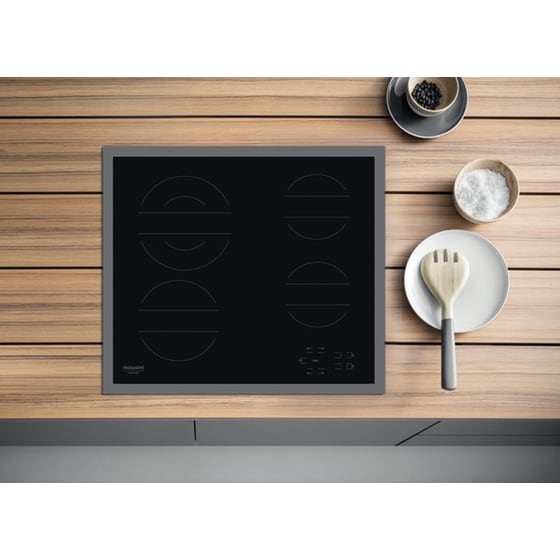 HOTPOINT HR 642 X CM 58 cm Μαύρο Εστία Κεραμική Αυτόνομη image 1