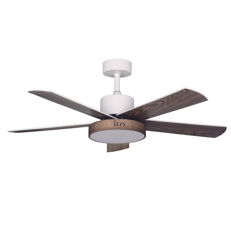 IZZY IZ-9032 Ανεμιστήρας Οροφής 65W 132cm με Φως και Τηλεχειριστήριο