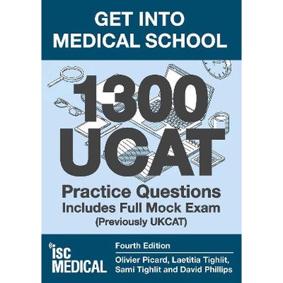 Get into Medical School - 1300 UCAT Practice Questions. Includes Full Mock Exam image 0