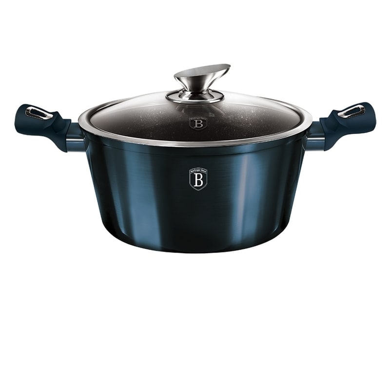 Κατσαρόλα BERLINGER HAUS BH7148 24 cm 8 L Μπλε BERLINGER HAUS