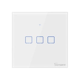 Smart Switch Wifi + Rf 433 Sonoff T1 Eu Tx 3-channel