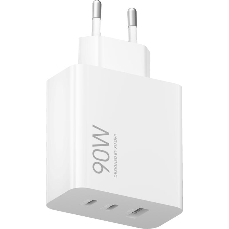 Φορτιστής Πρίζας Xiaomi 90W HyperCharge Power Adapter 2x USB-C, 1x...