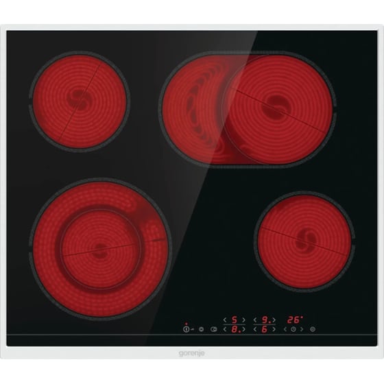 GORENJE ECT643BX 60 cm - Μαύρο Εστία Κεραμική Αυτόνομη image 1