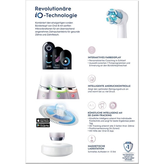 Ηλεκτρική Οδοντόβουρτσα ORAL-B iO Series 9N Rose Quartz - Ροζ image 3
