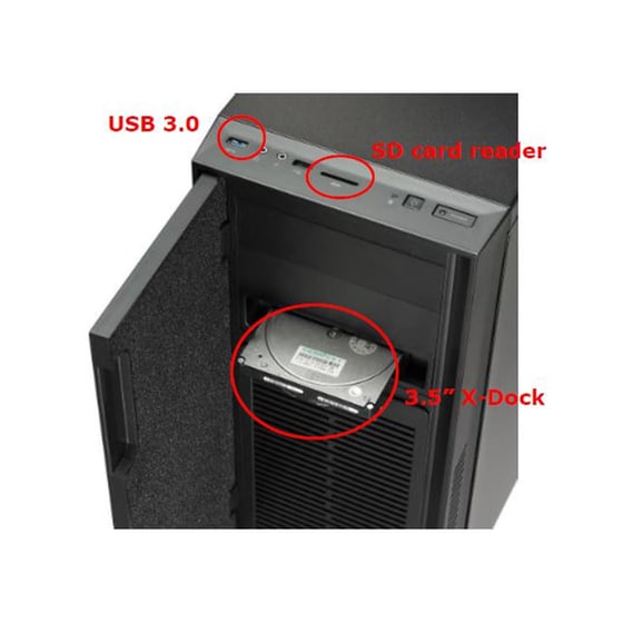 Cooler Master Silencio 550 Matte (RC-550M-KKN1) - Κουτί υπολογιστή image 5