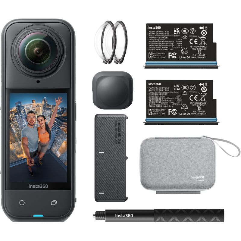 Action Camera Insta360 X5 Essentials Bundle - Black