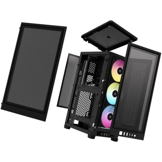 Κουτί Desktop Corsair iCUE 2000D Airflow RGB Mini Tower image 7