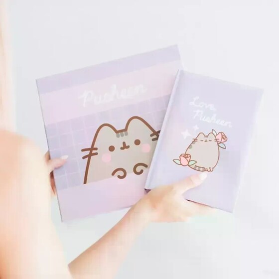 Σετ Δώρου Τετράδιο Pusheen Moments Collection Premium A5 96Φ με Στυλό image 4