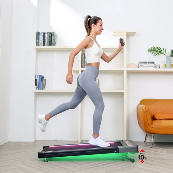 YESOUL W2 PRO BLACK Walking Pad Ηλεκτρικός Διάδρομος Γυμναστικής Μαύρο image 10