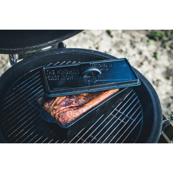 Μαντεμένια Ορθογώνια Γάστρα Dutch Oven THE WINDMILL Loaf 'N Bread TWM033 2.5 L Μαύρο image 1