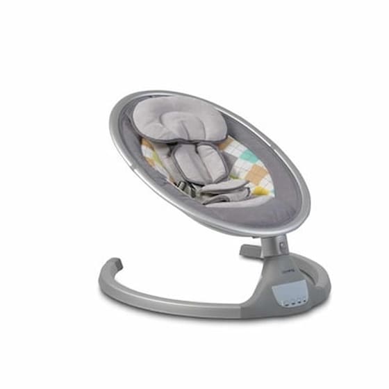 Ρηλάξ Κούνια Ηλεκτρική Cangaroo Iswing Light Grey image 0