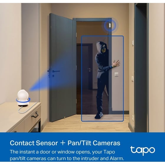 Έξυπνοι αισθητήρες  TP-Link Tapo T30 Kit με Αμφίδρομη Επικοινωνία Ήχου - Λευκό image 6