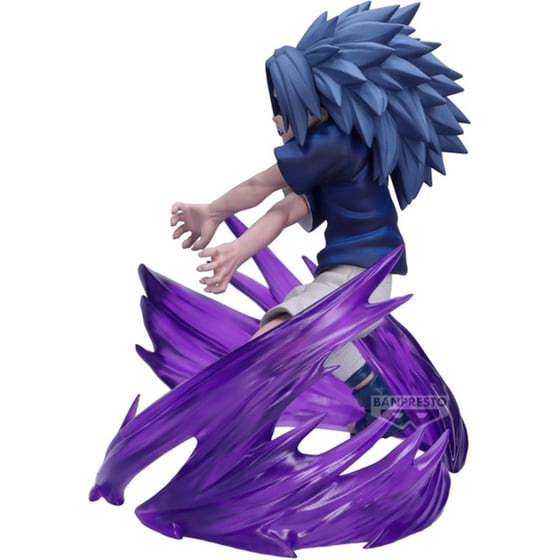 Banpresto Vibration Stars: Naruto - Sasuke Uchiha Statue (15cm) (69618) image 1