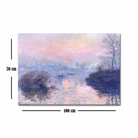 Μοντέρνος Πίνακας 24Mall Τοπίο 70x100 cm image 2