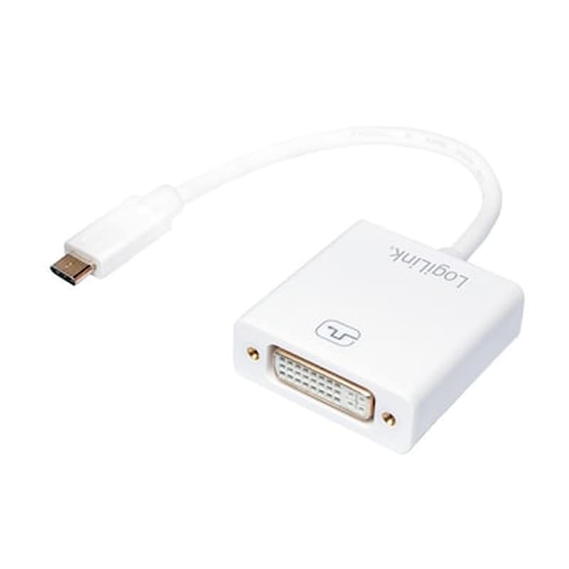 Αντάπτορας LogiLink USB-C Male σε DVI-D Female