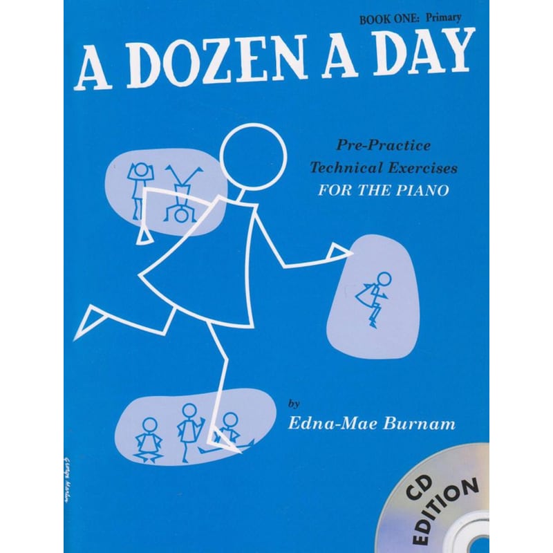 A Dozen a Day Book 1 + CD Primary