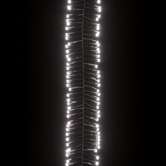 Λάμπακια Cluster Vidaxl Με 3000 LED Από PVC 23m - Ψυχρό Λευκό image 5