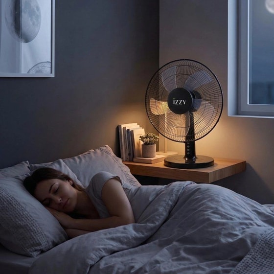 IZZY IZ-9023 Ανεμιστήρας Επιτραπέζιος 50 W 40 cm image 3