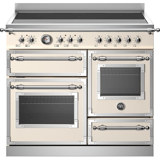 BERTAZZONI HER105I3EAVT 58 / 46 / 17 Lt Μπεζ  Επαγωγική Ηλεκτρική Κουζίνα image 0