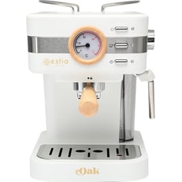 ESTIA 06-18993 950W 950 W 15 Bar Λευκή Μηχανή Espresso