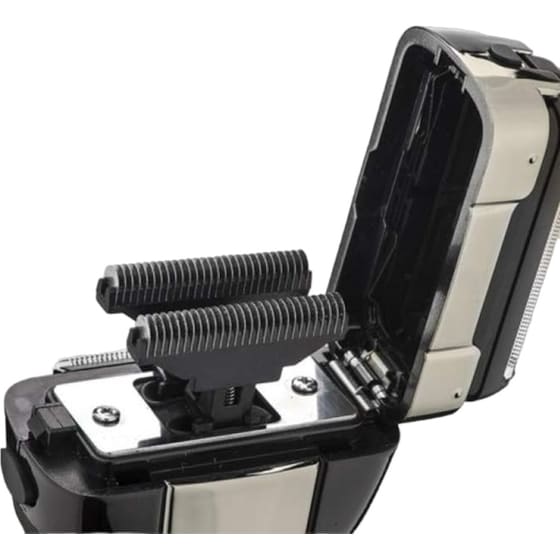 GOLDMASTER GM-7167 Ξυριστική Μηχανή Επαναφορτιζόμενη Μαύρο image 4