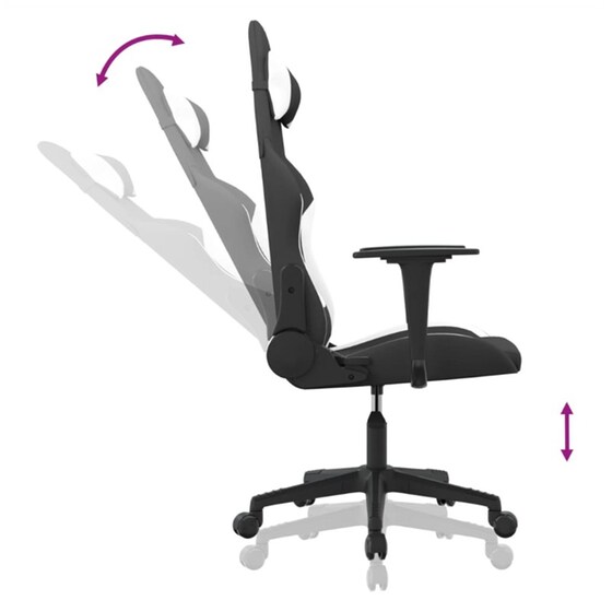 Καρέκλα Gaming VIDAXL 3143740 - Μαύρο image 4