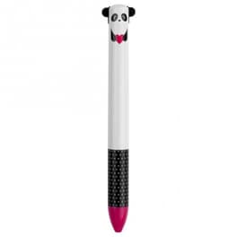 Στυλό Διαρκείας Legami Click & Clack 2 Χρώματα - Panda 1.0 mm