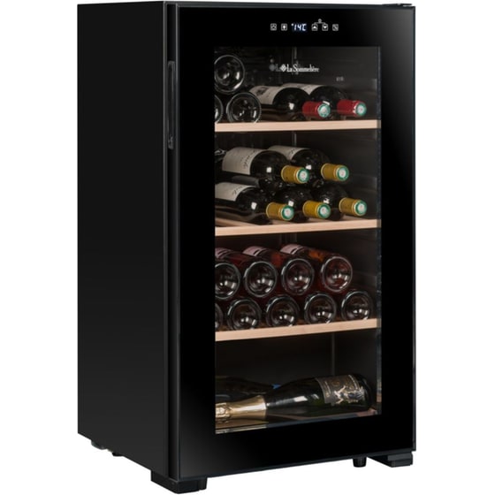 LA SOMMELIERE LS36BLACK για 36 Μπουκάλια Μαύρο Συντηρητής Κρασιών image 1