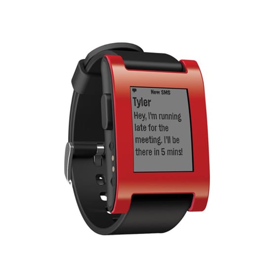 Smartwatch Pebble Time Classic Cherry Red Κόκκινο image 2