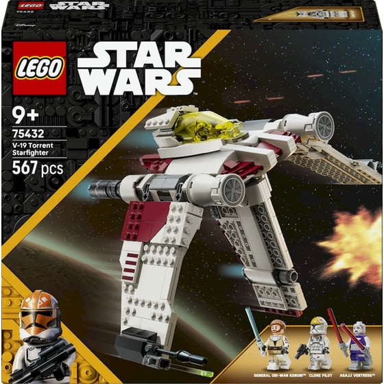 LEGO® Star Wars™ Αστρομαχητικό Starfighter V-19 Torrent (75432) image 0