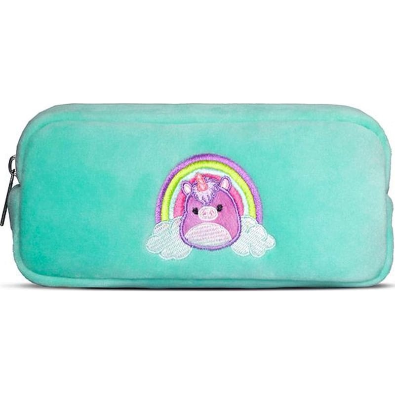 SQUISHMALLOWS Τσαντάκι Μέικαπ/ Κασετίνα Squishmallows Λόλα η Μονόκερος
