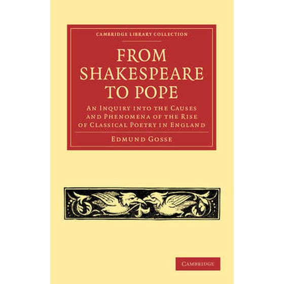 From Shakespeare to Pope image 0
