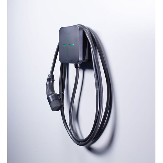 Επιτοίχιος Φορτιστής Αυτοκινήτου Leltri.co 1P7K 7.4 kW - Μαύρο image 5