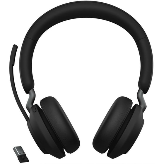 Jabra Evolve2 65 UC Ασύρματα Ακουστικά Κεφαλής - Μαύρα image 1