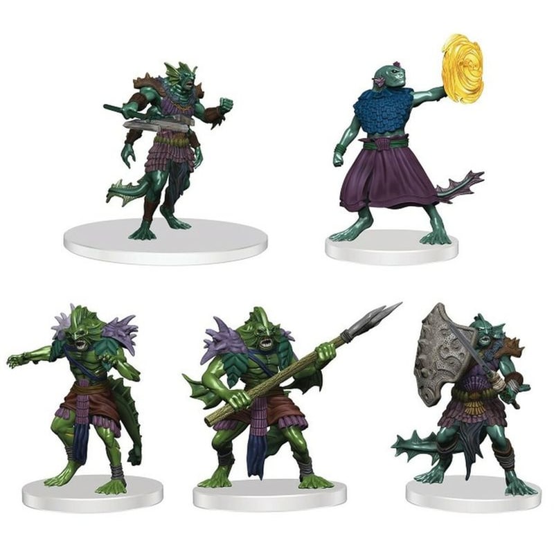 WIZKIDS Dd5 Icons: Sahuagin Warband Dungeons Dragons WIZKIDS