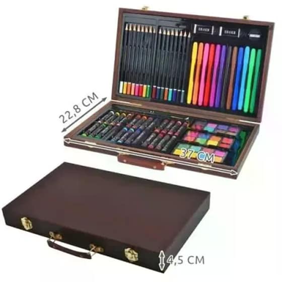 Σετ Ζωγραφικής Aria Trade (81 Τεμάχια) image 4